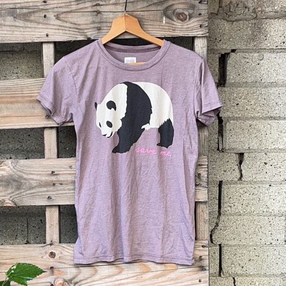 Panda bear save me t-shirt - Picture 1 of 1
